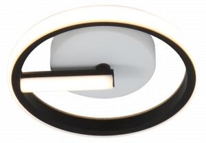 LED stropna lampa 7W crna