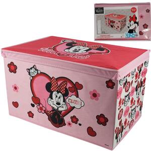 Spremnik za igračke MINNIE MOUSE 55x37 cm ružičasti