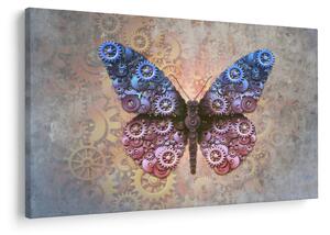 Slika - Steampunk metulj (90x60 cm)