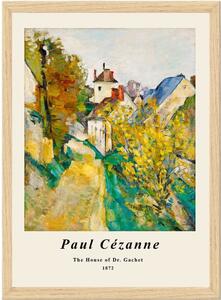 Plakat u okviru 55x75 cm Paul Cézanne - Wallity