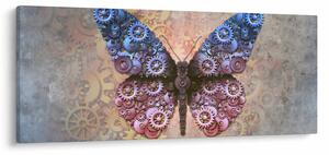 Slika - Steampunk metulj (120x50 cm)