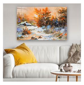 Staklena slika 70x50 cm Winter - Wallity