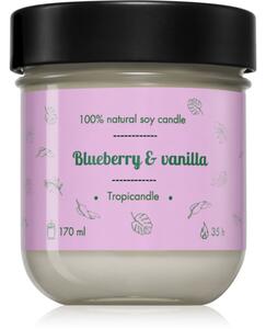 Tropicandle Blueberry & Vanilla mirisna svijeća 170 ml
