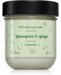 Tropicandle Lemongrass & Ginger mirisna svijeća 170 ml