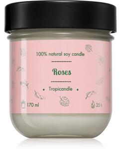 Tropicandle Roses mirisna svijeća 170 ml