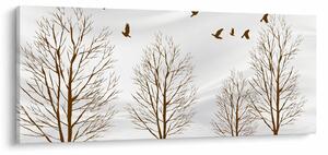 Slika - Jeleni pred reko (120x50 cm)