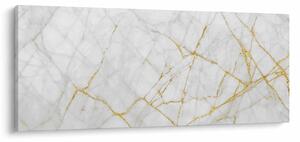 Slika - Marmor iz belega zlata (120x50 cm)