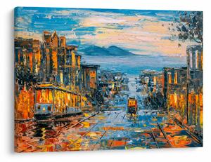 Slika - Žičnica, San Francisco (70x50 cm)