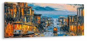 Slika - Žičnica, San Francisco (120x50 cm)
