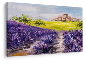 Slika - Provansa, Francija, oljna slika (90x60 cm)