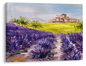 Slika - Provansa, Francija, oljna slika (70x50 cm)
