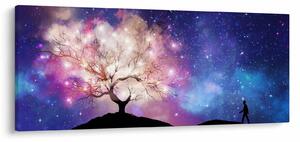 Slika - Vesoljsko drevo (120x50 cm)