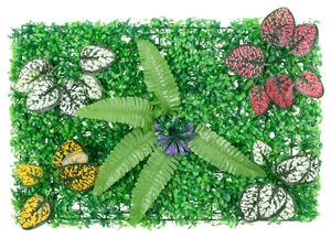 VidaXL Ograda od umjetnih biljaka 6 kom zelena 40 x 60 cm