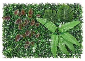 VidaXL Ograda od umjetnih biljaka 6 kom zelena 40 x 60 cm