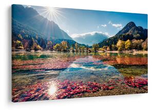 Slika - Jezero Jasna, Gozd Martuljek, Julijske Alpe, Slovenija (90x60 cm)