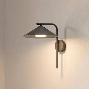 TK Lighting Zidna svjetiljka Lume, smeđa, metalna, visina 30,5 cm, prigušiva, Smeđa / hrđa, spavaća soba, Metal