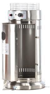 Plinski grijač za terasu od nehrđajućeg čelika od 13 kW, 180 cm