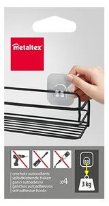 Plastične kuke u setu 4 kom – Metaltex
