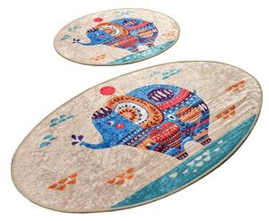 Kupaonske prostirke u setu 2 kom 60x100 cm Etnic – Foutastic