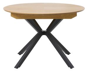 Okrugao proširiv blagovaonski stol s dodatnom pločom ø 120 cm Cesura – Unique Furniture