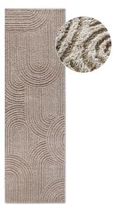 Bež staza 80x240 cm Chappe Beige – Elle Decoration