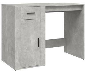 VidaXL Radni stol boja betona 100 x 49 x 75 cm od konstruiranog drva