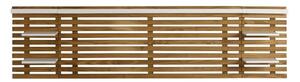 Bijelo/u prirodnoj boji uzglavlje od masivnog bora 240x62 cm Nidra – Marckeric