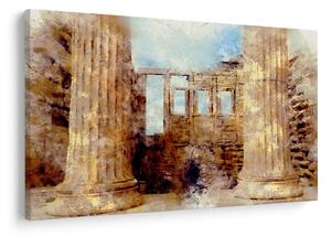 Slika - Érechthéion, Atene, Grčija (90x60 cm)