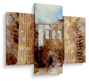 Slika - Érechthéion, Atene, Grčija (90x60 cm)