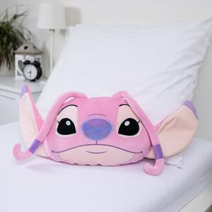 Dječji jastuk od flisa 41x32 cm Lilo and Stitch "Angel Pink" – Jerry Fabrics