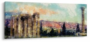 Slika - Akropola, Atene, Grčija (120x50 cm)