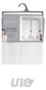 Bijele prozirne zavjese u setu 2 kom 60x120 cm Voiline – douceur d'intérieur