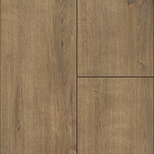 LOGOCLIC Ambienta Laminat Hrast Apolo (Smeđa, Rustikalni pod, 1.288 x 195 x 10 mm) + BAUHAUS jamstvo 30 godina