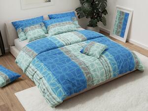 Posteljina od krepa ROMANCE plava Dimenzije posteljine: 70 x 90 cm | 140 x 200 cm