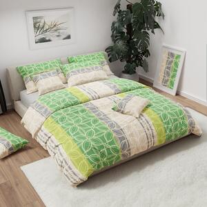 Posteljina od krepa ROMANCE zelena Dimenzije posteljine: 70 x 90 cm | 140 x 200 cm