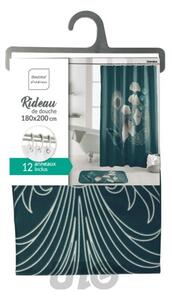 Tuš zavjesa 180x200 cm Ginkoblue – douceur d'intérieur