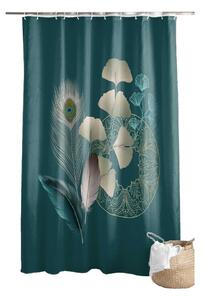 Tuš zavjesa 180x200 cm Ginkoblue – douceur d'intérieur