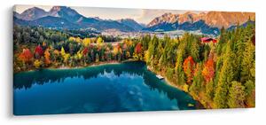 Slika - Uriško jezero, Avstrija (120x50 cm)