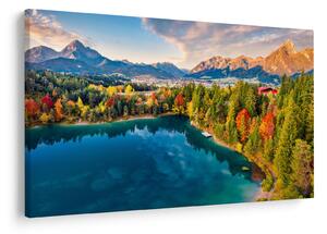 Slika - Uriško jezero, Avstrija (90x60 cm)