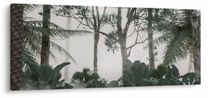 Slika - Džungla v jutranji megli (120x50 cm)
