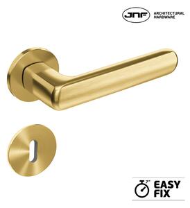 Kvaka JNF Bergen Easy Fix titanium gold · materijal: inox · rozeta: ključ / cilindar / WC Ključ