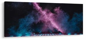 Slika - Rožnato moder dim (120x50 cm)