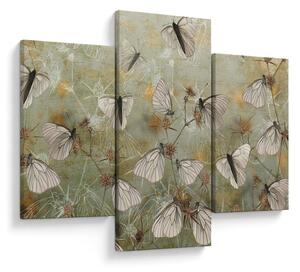 Slika - Vintage metulji (90x60 cm)
