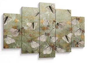 Slika - Vintage metulji (150x105 cm)