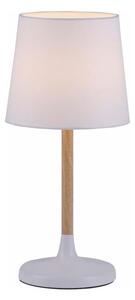 Leuchten Direkt 14423-16 - Stolna lampa NIMA 1xE14/40W/230V bijela