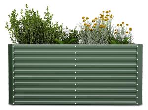 Blumfeldt High Grow Ravni podignuti krevet, 1800 L, Ergonomski, Otporan na vremenske uvjete, Otvorena baza