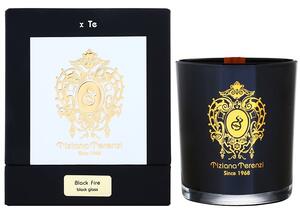 Tiziana Terenzi Black Fire mirisna svijeća s drvenim fitiljem 170 g