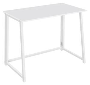Sklopivi radni stol ZARIMO 80x40 cm, bijeli
