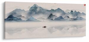 Slika - Dolina modrih gora (120x50 cm)