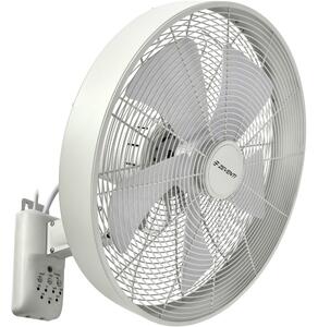 ZEVENTI - Zidni ventilator FREEZE 50W/230V pr. 40 cm bijela + daljinski upravljač